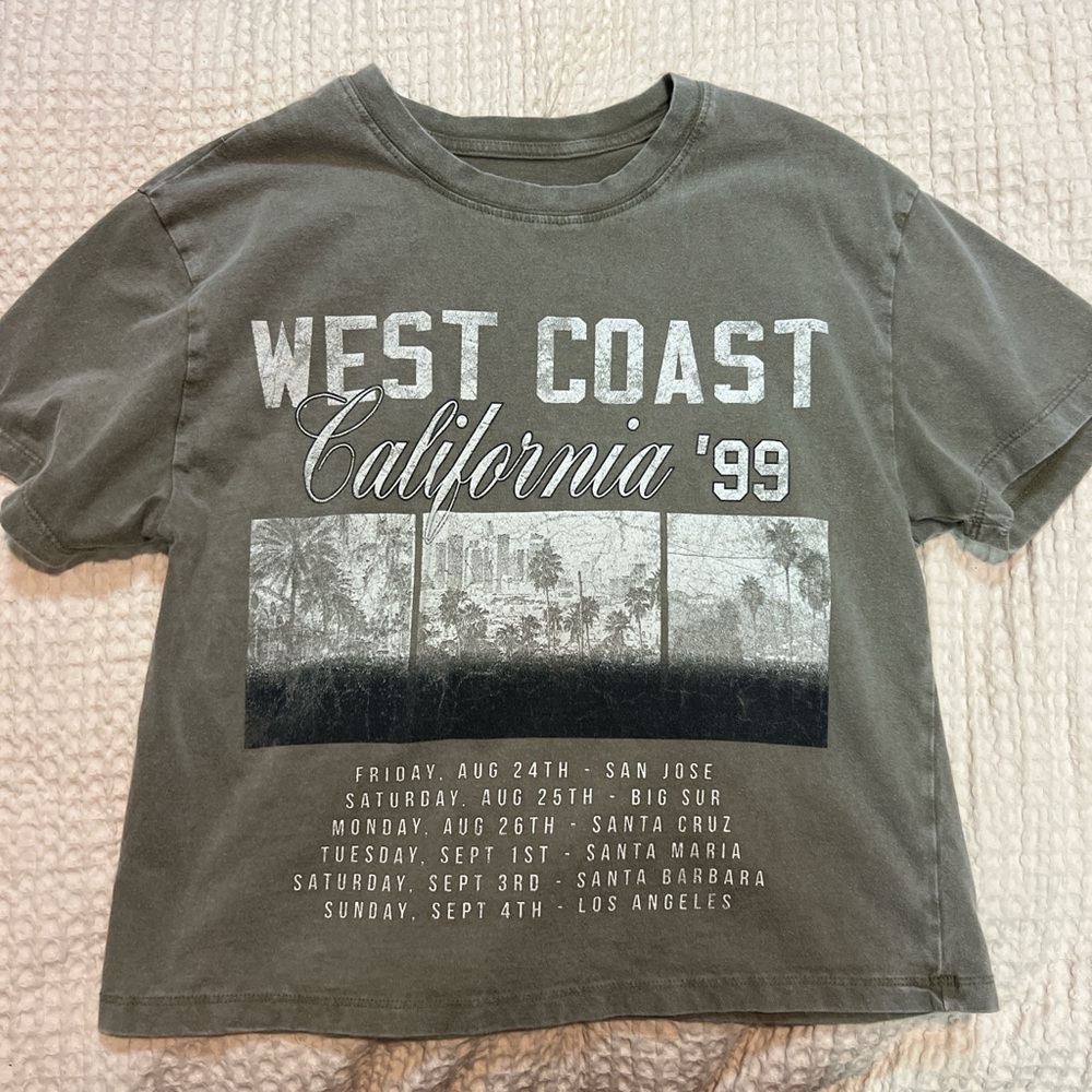 West Coast California '99 T-Shirt - Green